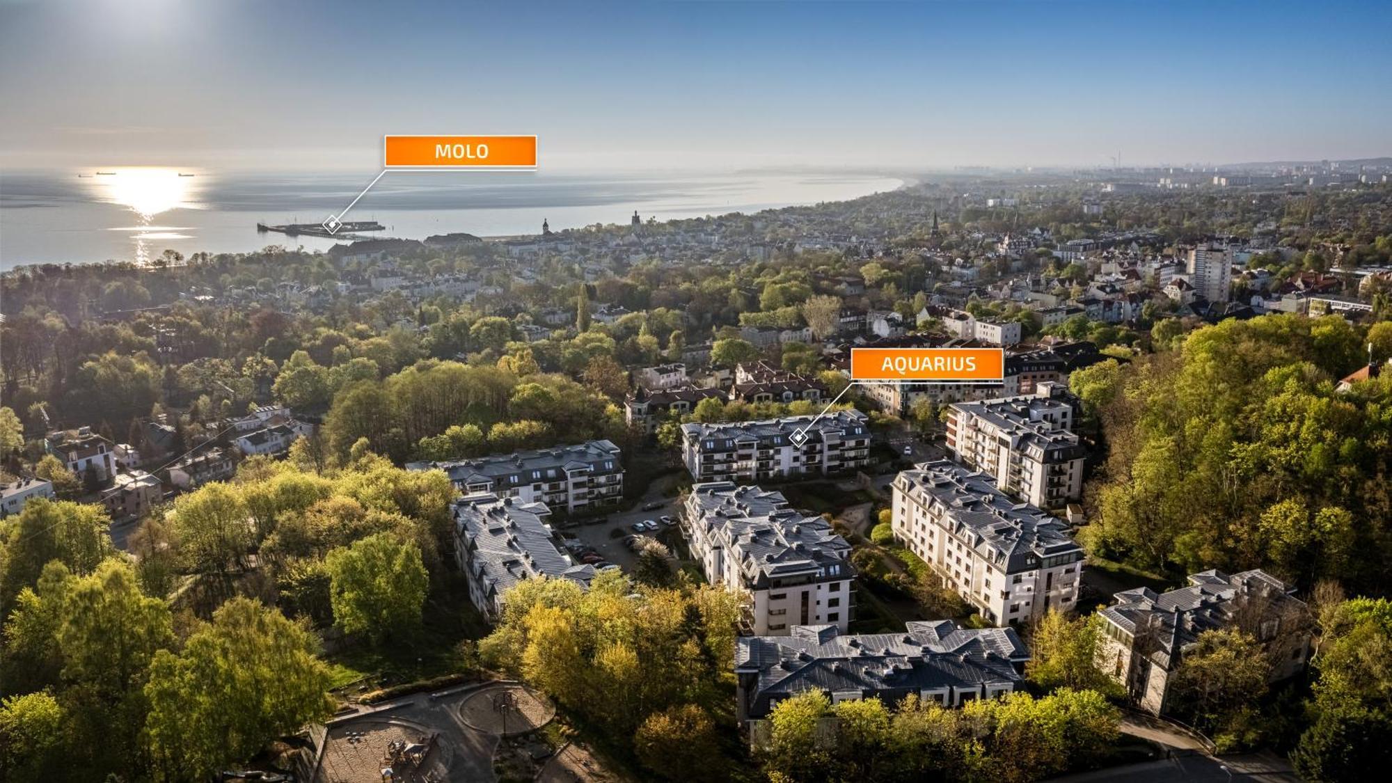 Apartamenty Sun & Snow Aquarius Sopot Esterno foto